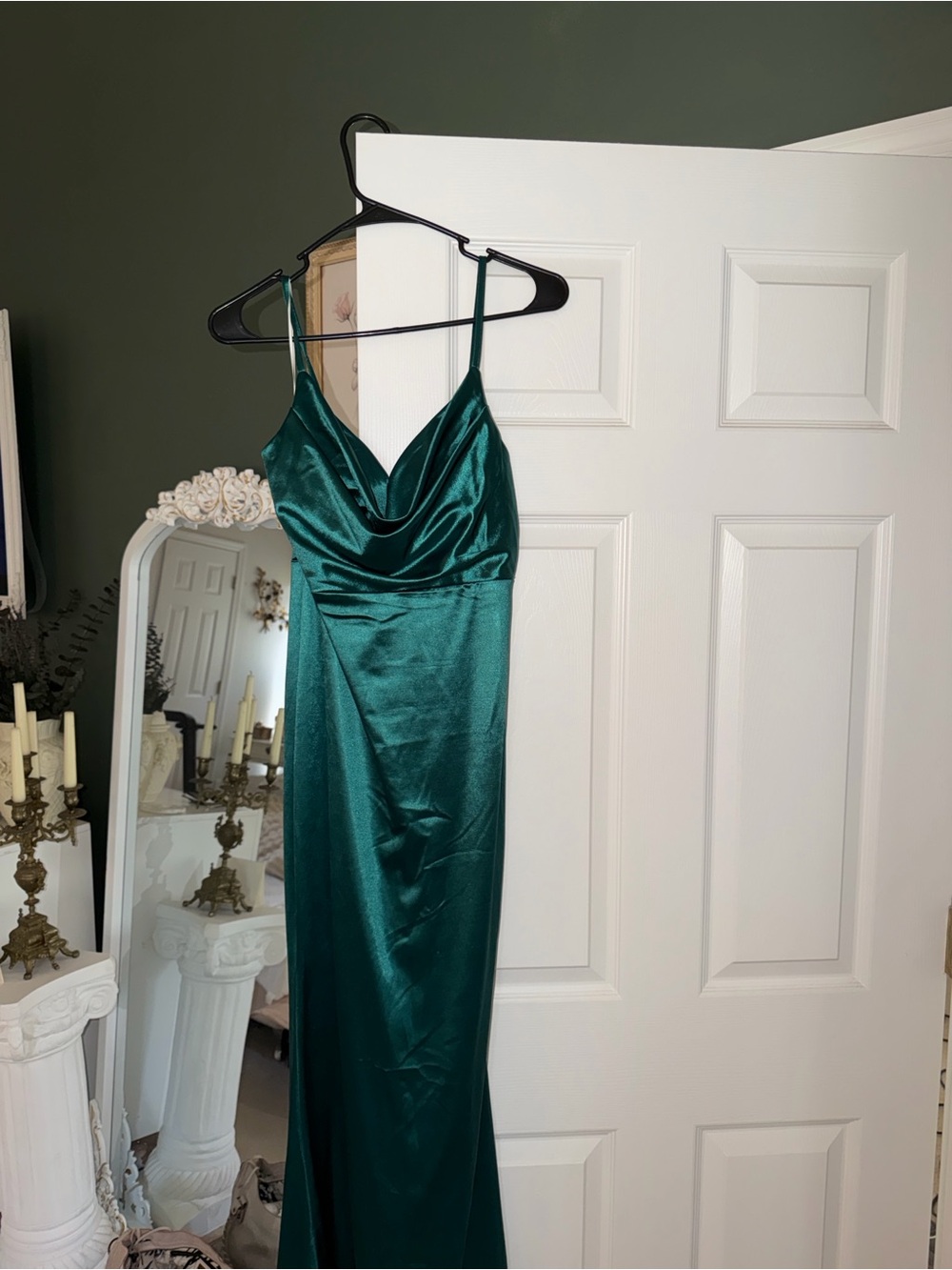 Hello Molly Green maxi dress